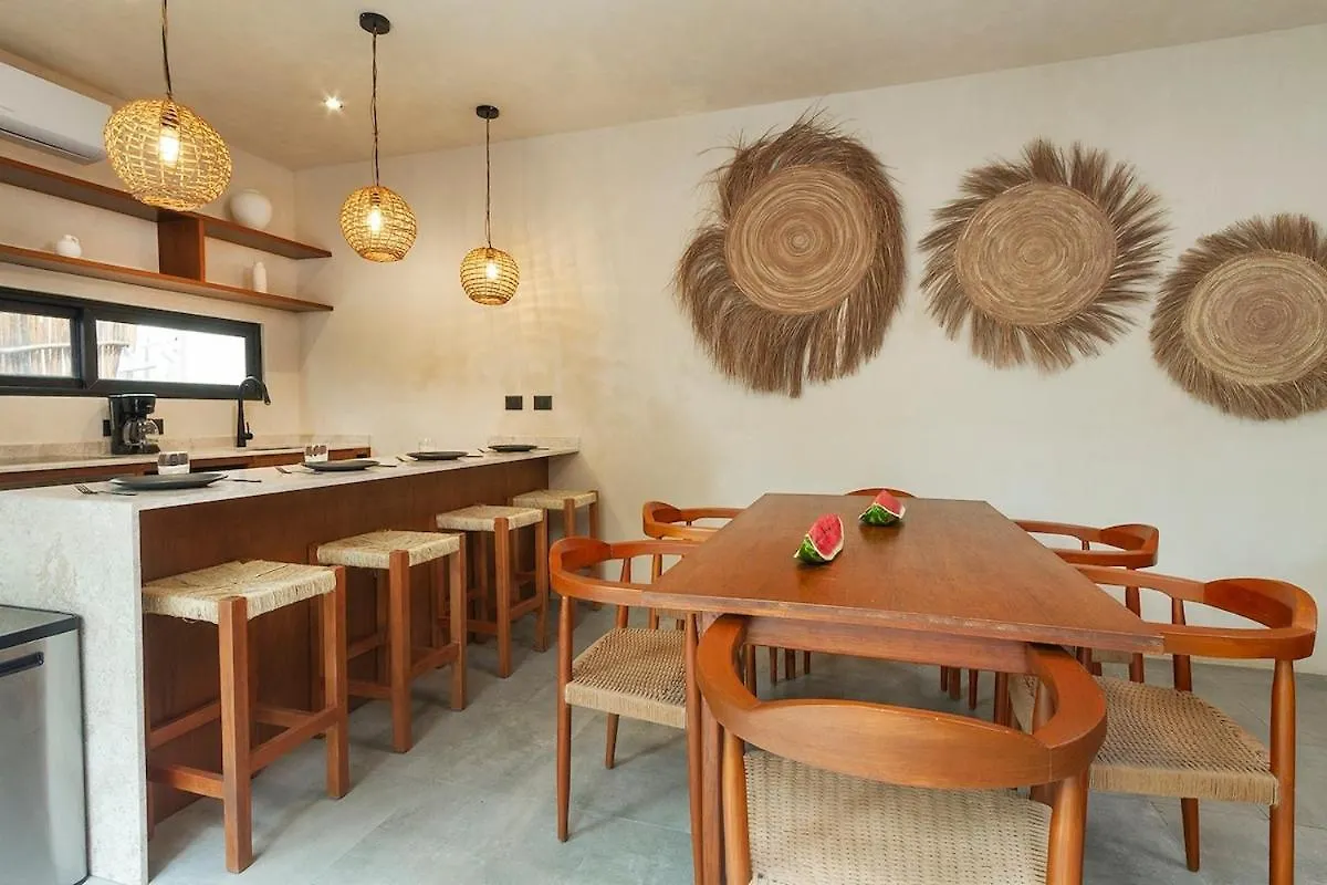 Villa 2 Bdr Bohemia Private Pool Yoga Relax Tulum Mexico