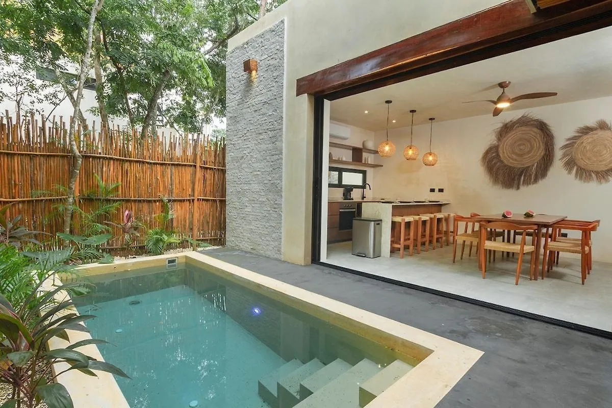 Villa 2 Bdr Bohemia Private Pool Yoga Relax Tulum 0*,  Mexico