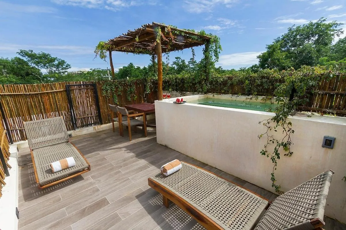 Villa 2 Bdr Bohemia Private Pool Yoga Relax Tulum