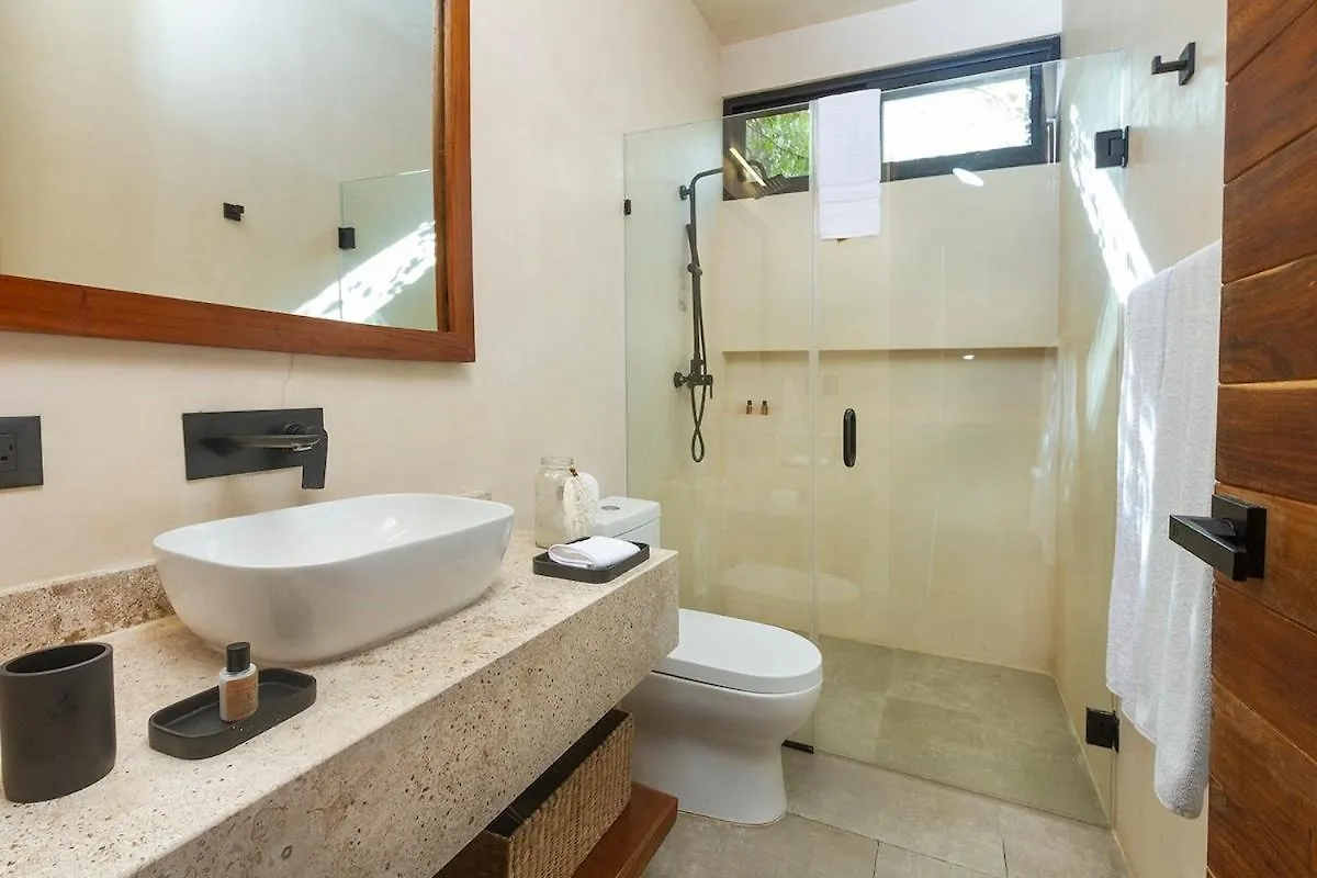 Villa 2 Bdr Bohemia Private Pool Yoga Relax Tulum Mexico