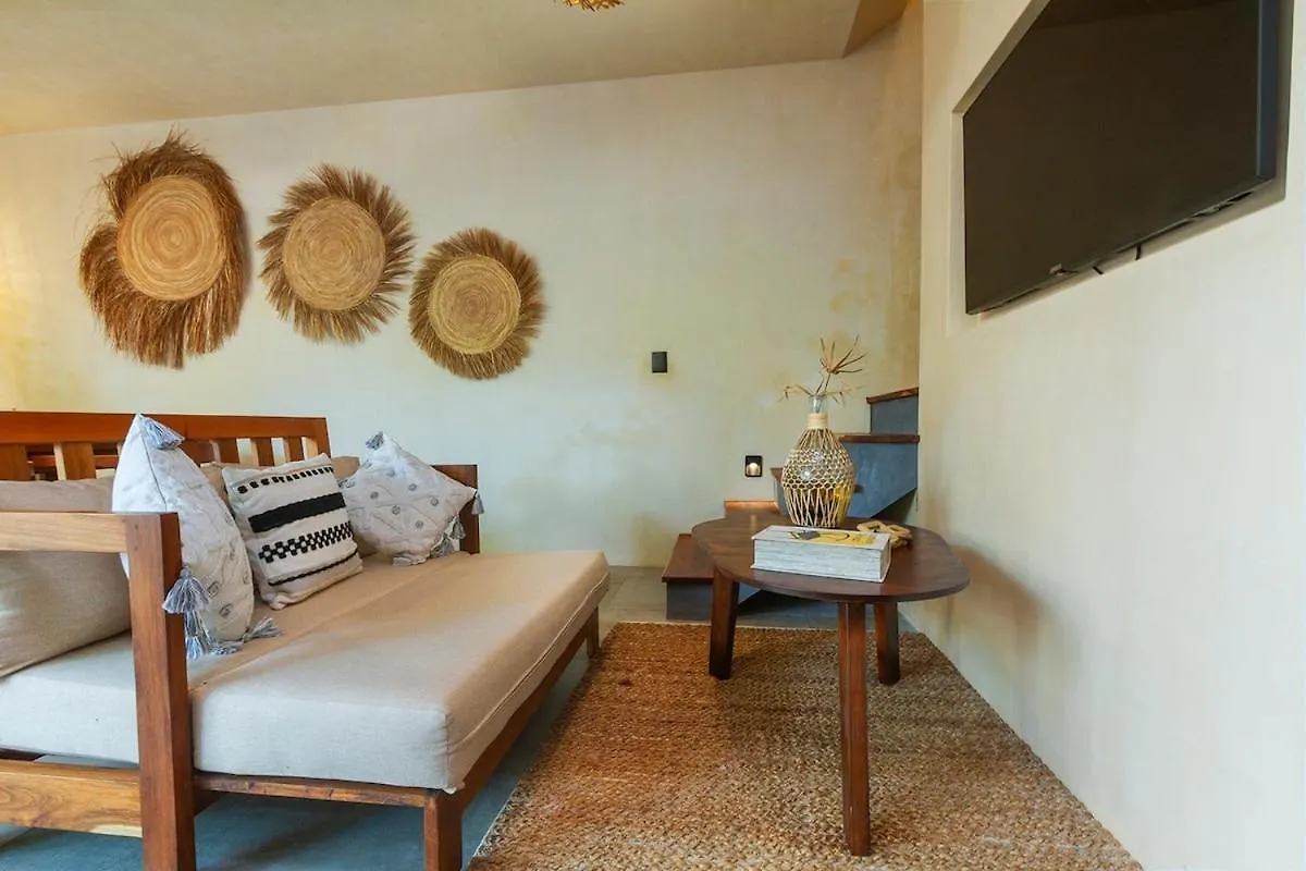 Villa 2 Bdr Bohemia Private Pool Yoga Relax Tulum Mexico