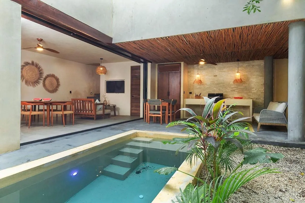 Villa 2 Bdr Bohemia Private Pool Yoga Relax Tulum