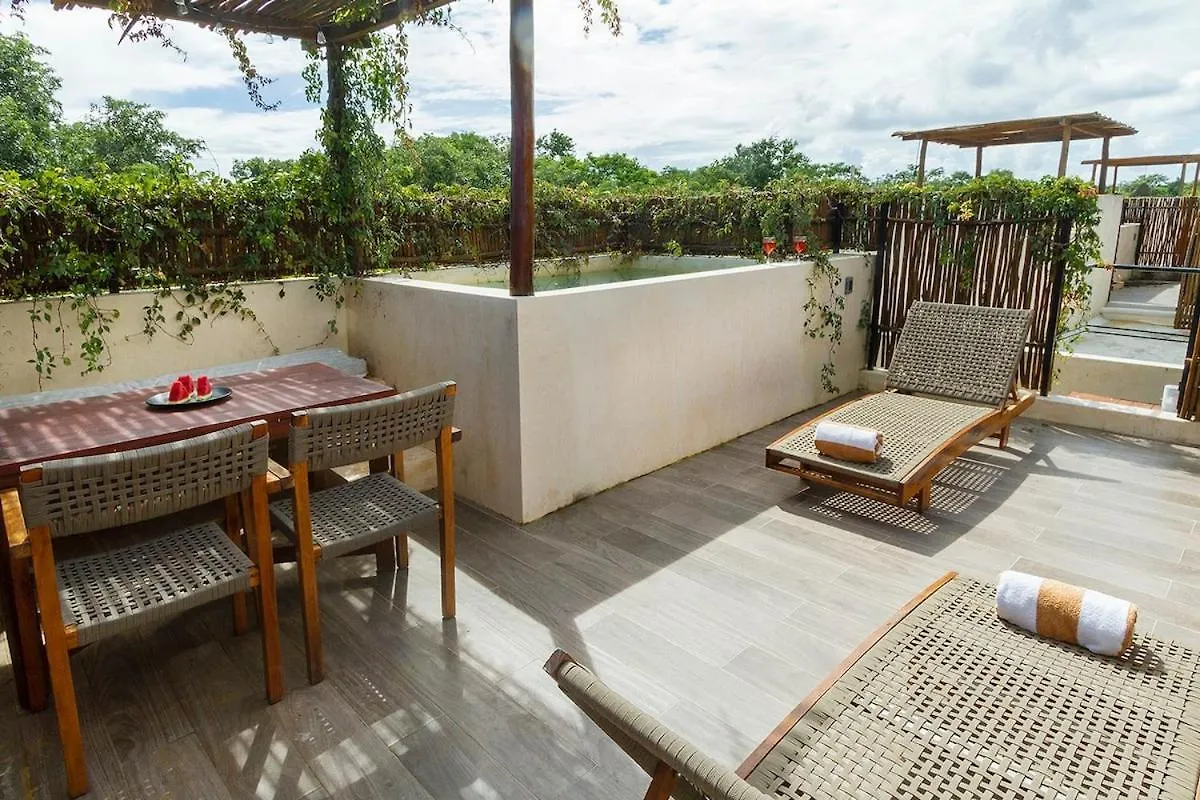 Villa 2 Bdr Bohemia Private Pool Yoga Relax Tulum