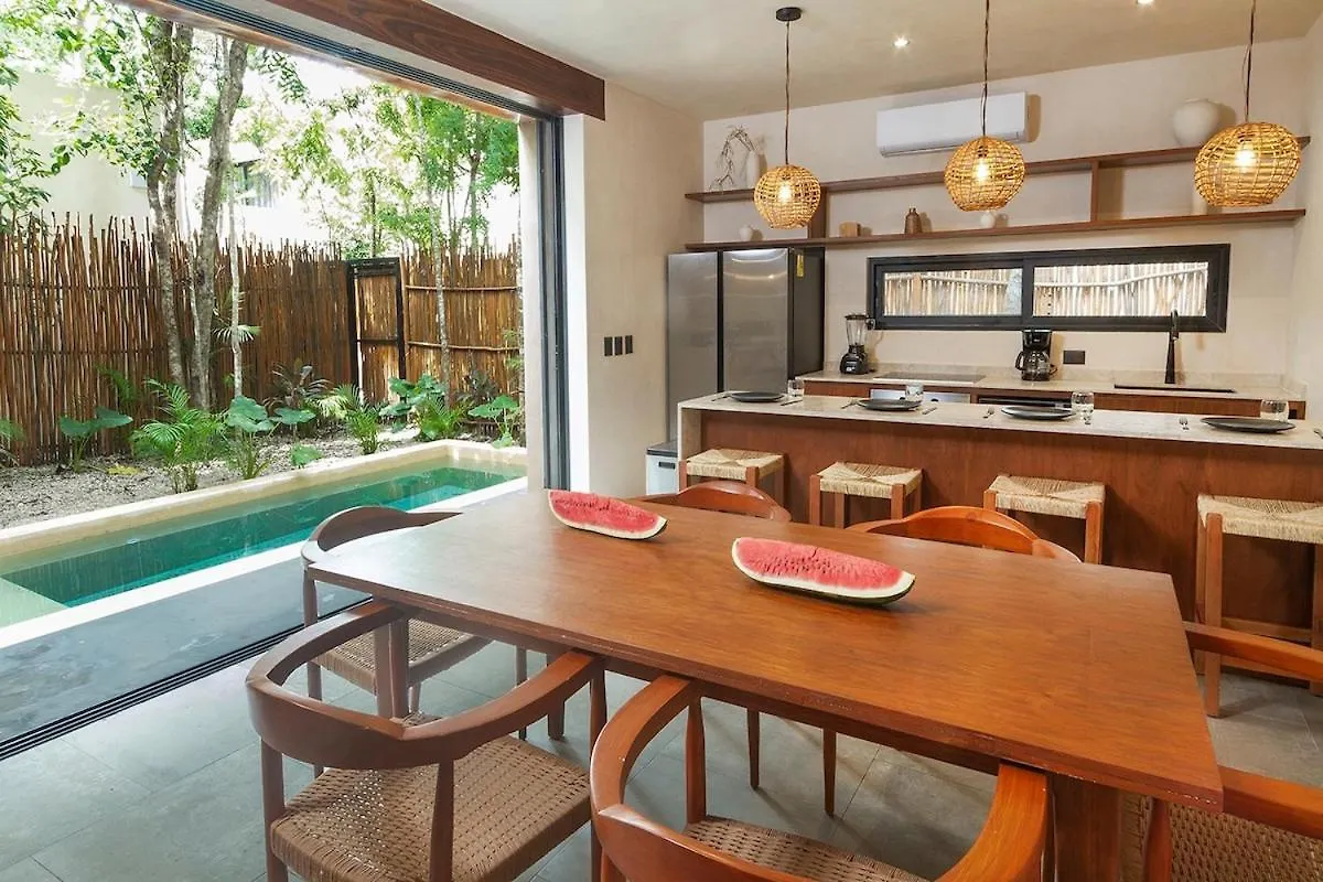 Villa 2 Bdr Bohemia Private Pool Yoga Relax Tulum