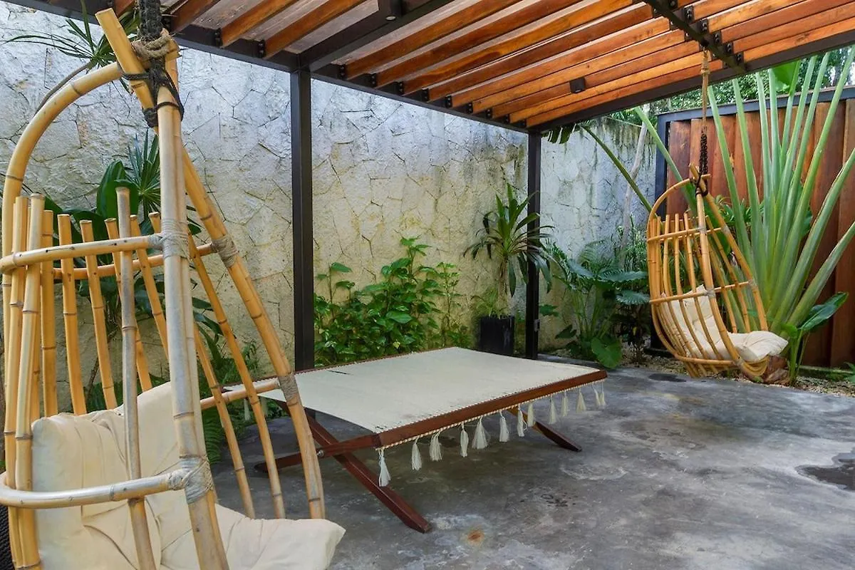 Villa 2 Bdr Bohemia Private Pool Yoga Relax Tulum Mexico