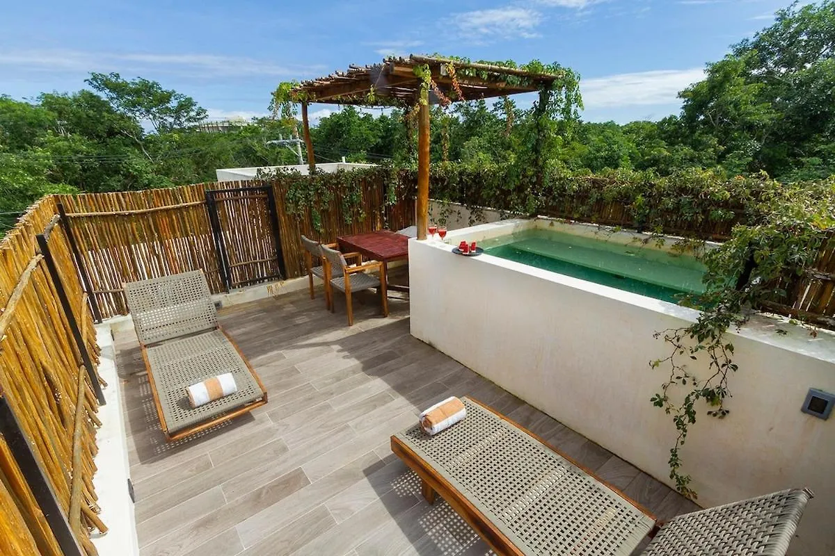 Villa 2 Bdr Bohemia Private Pool Yoga Relax Tulum