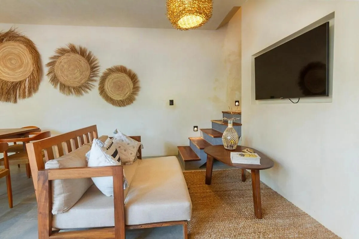 Villa 2 Bdr Bohemia Private Pool Yoga Relax Tulum Mexico