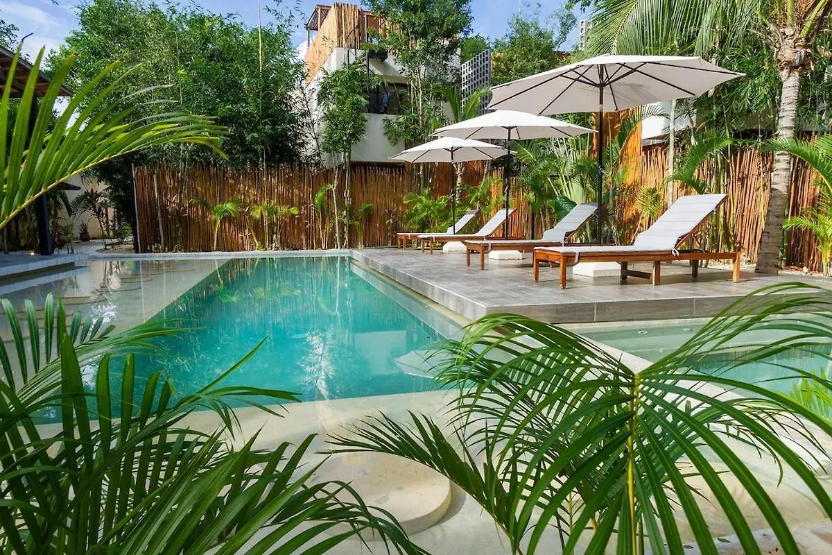 Villa 2 Bdr Bohemia Private Pool Yoga Relax 툴룸 0*,  멕시코